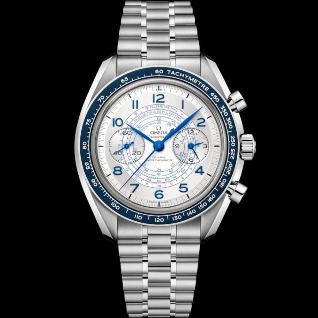 Omega Speedmaster Co-Axial Master Chronometer White Dial Watch