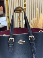 Coach Mollie Tote Bag (Black) – Premium Designer Shoulder Tote with Box & Dust Bag - Image 5