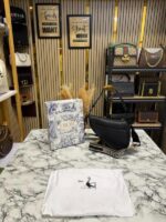 Christian Dior Saddle Crossbody Bag (Black) – Premium Designer Handbag with Box & Dust Bag