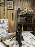 Christian Dior Saddle Crossbody Bag (Black) – Premium Designer Handbag with Box & Dust Bag - Image 2