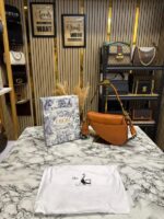 Christian Dior Saddle Crossbody Bag (Brown) – Premium Designer Handbag with Box & Dust Bag - Image 2