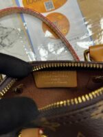 Louis Vuitton Nano Monogram Crossbody Bag – Premium Mini Designer Handbag with Double OG Box, Dust Bag & Carry Bag. - Image 4