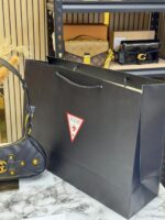 Guess Mintha Top Zip Shoulder Bag (Black) – Premium Designer Handbag with Box, Dust Bag & Carry Bag - Image 3