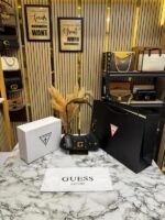 Guess Mintha Top Zip Shoulder Bag (Black) – Premium Designer Handbag with Box, Dust Bag & Carry Bag - Image 2