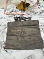 Charles & Keith Kerry Mini Tote Bag (White) – Elegant Designer Mini Handbag with Carry Bag. - Image 6