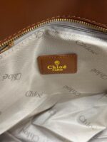 Chloé Woody Canvas Medium Logo Tote Bag (355) | Premium Designer Shoulder Handbag for Women - Image 3
