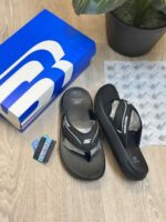Skechers Relaxed Fit Super Comfort Premium Black Simplex Slides | Lightweight Casual Comfort Slippers for Men.