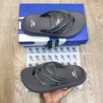 Skechers Relaxed Fit Super Comfort Premium Grey Simplex Slides | Lightweight Casual Comfort Slippers for Men. - Image 2
