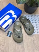 Skechers Relaxed Fit Super Comfort Premium Green Simplex Slides | Lightweight Casual Comfort Slippers for Men.