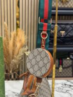 Gucci Ophidia GG Canvas Pochette With Dust Bag & Carry Bag (Brown) – Premium Designer Shoulder Pouch Bag for Women. - Image 3