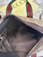 Gucci Ophidia Boston Stripe GG Top Handle Bag With Box & Dust Bag – Premium Luxury Designer Handbag for Women. - Image 5