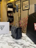 Guess Noelle Crossbody Camera Bag With Box, Dust Bag & Carry Bag (Grey Black) – Premium Designer Sling Bag for Women. - Image 4