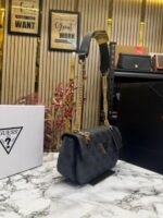 Guess Noelle Crossbody Camera Bag With Box, Dust Bag & Carry Bag (Grey Black) – Premium Designer Sling Bag for Women. - Image 3