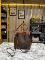 Michael Kors Maeve Medium Bucket Bag Brown – Premium Women’s Designer Bucket Bag with Dust Bag. - Image 5