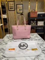 Michael Kors Carter Tote Bag Pink – Premium Women’s Designer Tote Bag with Dust Bag & Card. - Image 2