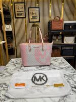 Michael Kors Carter Tote Bag Pink – Premium Women’s Designer Tote Bag with Dust Bag & Card.