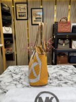 Michael Kors Carter Tote Bag Yellow – Premium Women’s Designer Tote Bag with Dust Bag & Card. - Image 3