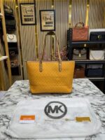 Michael Kors Carter Tote Bag Yellow – Premium Women’s Designer Tote Bag with Dust Bag & Card. - Image 2