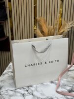 Charles & Keith Kerry Mini Tote Bag White Including Carry Bag – Premium Women’s Mini Handbag | Stylish Shoulder Tote Bag - Image 9