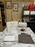 Charles & Keith Kerry Mini Tote Bag White – Premium Women’s Handbag Including Carry Bag | Stylish Mini Tote Shoulder Bag - Image 2