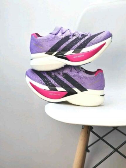 Adidas Adizero Prime X3 Strung Purple running sneakers