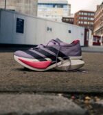 Adidas Adizero Prime X3 Strung Purple carbon plate runners