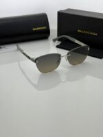 Balenciaga 1805 Sea Green sunglasses front view