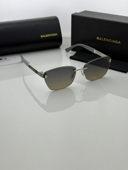 Balenciaga 1805 Sea Green sunglasses front view