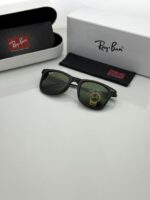 Everyday outdoor eyewear black green lenses