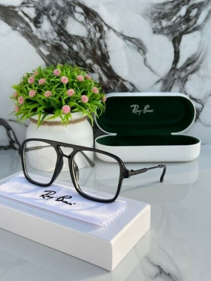 Lightweight black frame sunglasses with UV protection