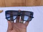 Blue gradient tinted eyewear for UV protection