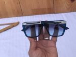 Stylish blue fashion shades with modern design