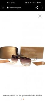 Lightweight brown shaded sunglasses for casual style