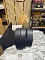 Christian Dior Belt with Carry Bag Set