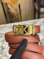 Calvin Klein Gold CK Buckle Belt Image