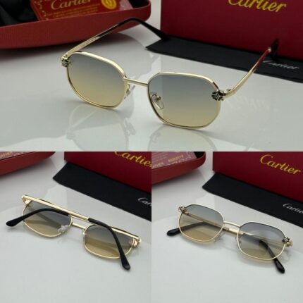 Cartier 4132 Golden Sea Green sunglasses