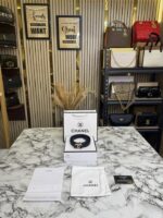 Chanel Golden Initials Buckle Belt