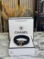 Chanel Golden Initials Buckle Belt