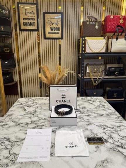 Luxury Chanel Initials Belt