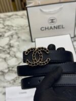 Designer Chanel Golden Buckle