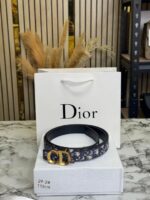 Christian Dior Oblique CD Buckle Belt