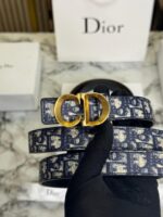 Christian Dior Belt with Carry Bag