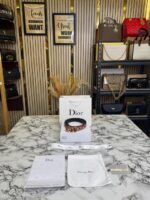 Dior Oblique Printed Belt with Box