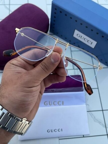 Transparent fashion aviator optical frame