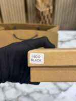 Coach Belt with Interchangeable Buckles and Box