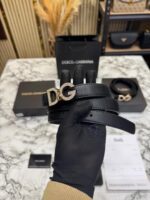Dolce & Gabbana Belt with OG Box and Carry Bag