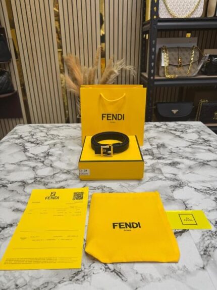 Fendi Belt with Box and Dust Bag