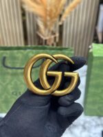 Gucci Belt and Wallet Combo with Gold Buckle