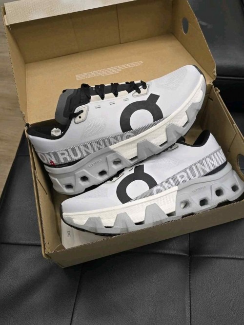 Glacier ivory lightweight running sneakers side view (1) Breathable mesh performance running shoes glacier colour