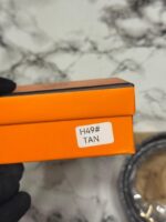Hermes H49 Tan Belt with Dust Bag